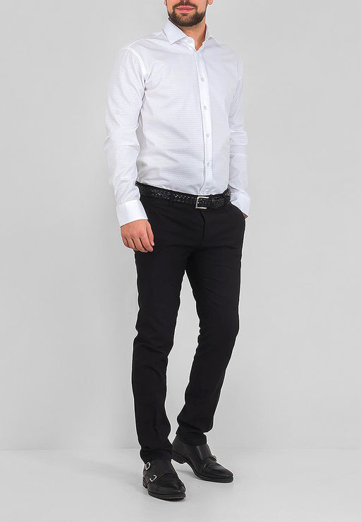 Сорочка мужская длинный рукав GREG 113/191/8285/Z_GB  фото 3