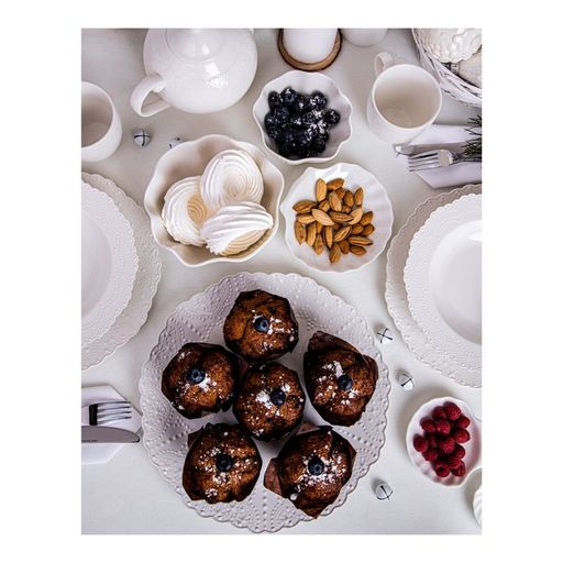 Тарелка десертная Walmer Vivien, 16 см, цвет белый  фото 3