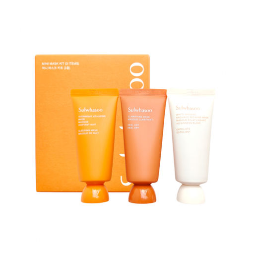 Набор масок на восточных травах SULWHASOO Mini Mask Kit 3pcs, 35ml*3шт
