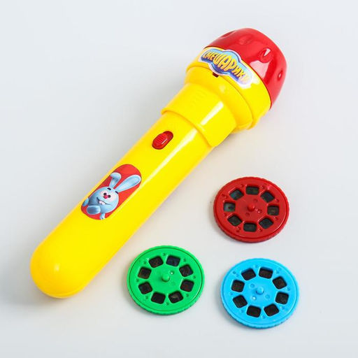 Проектор-фонарик с животными Смешарики, батарейки в набор не входят  фото 3