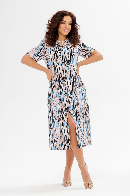 Платье-рубашка Джорджия (46-56) - Serenada фото 6