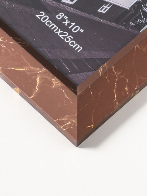 Фоторамка для фото 20×25 см «Гедеон», пластик, шоколад с под золотом, 32×28×2 см