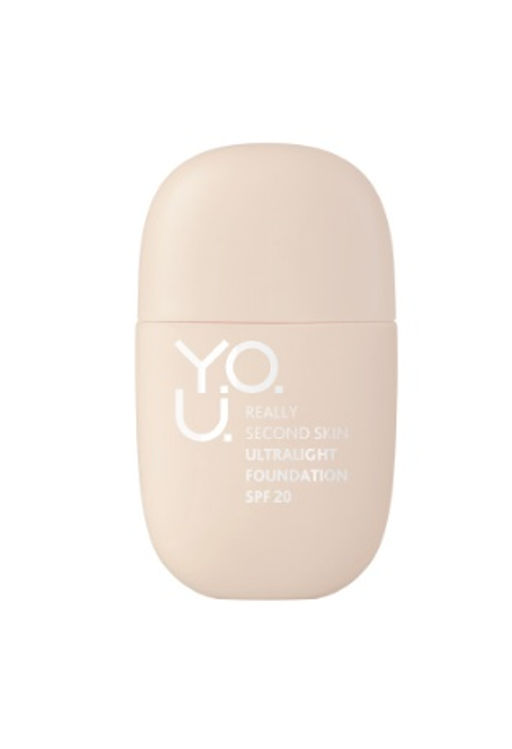 RELOUIS Y.O.U. Крем тональный Really Second skin ультралегкий №40 Warm Beige
