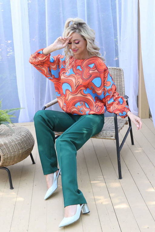 Блуза М5-5083/4 - Wisell фото 6