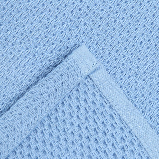 Полотенце вафельное Love Life Sweet Momemt 70х130 см, голубой, 100% хл, 300 гр/м2 - Lovelife фото 4