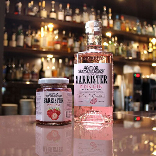 Джем Barrister Pink клубника и грейпфрут и джин Barrister Pink