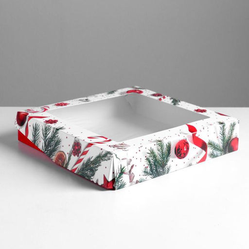 Цена за 5 шт. Коробка складная Поздравляю!, 20 20 4 см - Дарите счастье фото 2