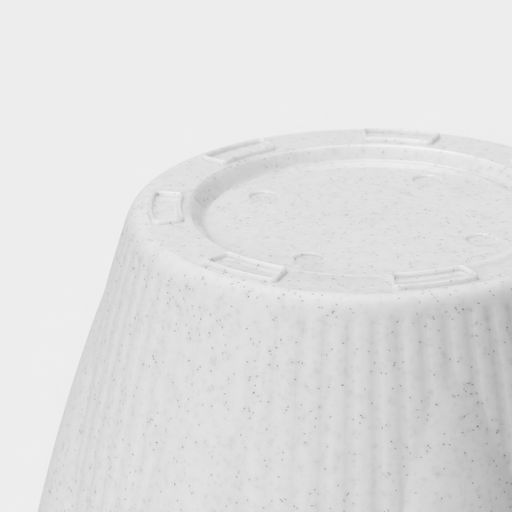 Горшок для цветов с поддоном «Эдельвейс», 3 л, d=20 см, h=18.2 см, мраморный