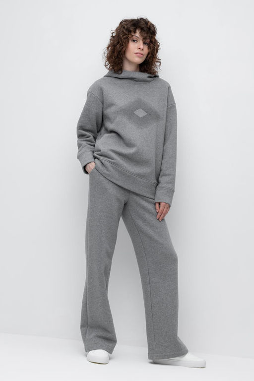 ЕВТ 4017/серый меланж брюки жен