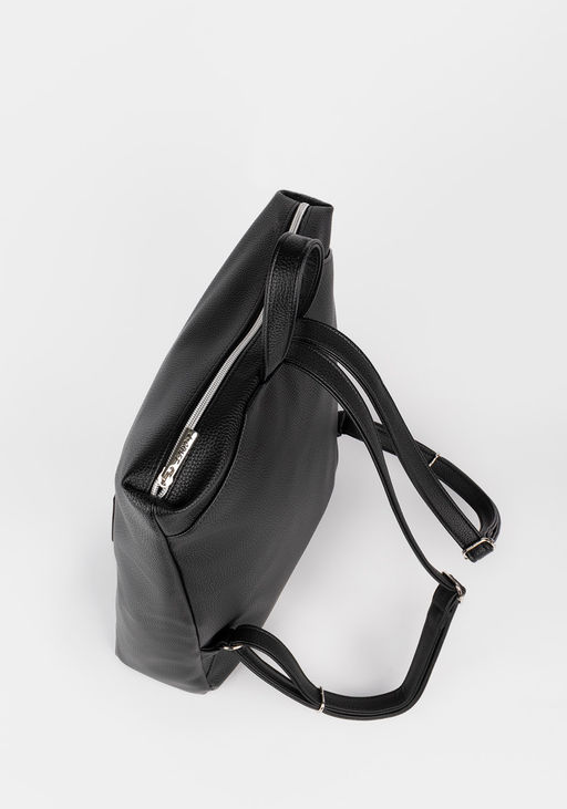 Рюкзак Модель №1307 | кожзам | гладкий | черный | Р929-1 | 33983 - L-craft фото 5