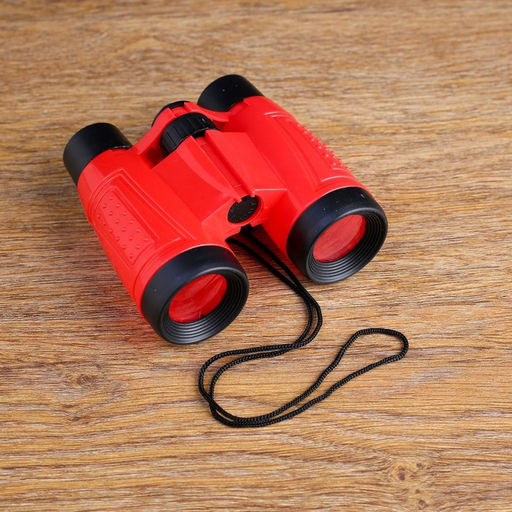 Бинокль 4х, детский, пластик, резина, микс, 10х11 см - Simaland фото 13