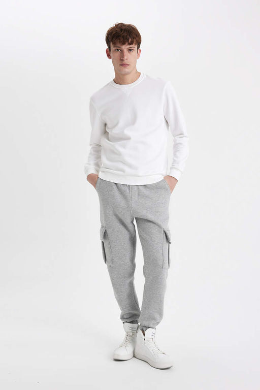 Спортивные брюки стандартного кроя с карманами-карго - Defacto фото 2