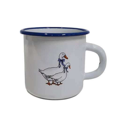 Кружка 0,4л 01-0103н/4-Гуси - Магнитогорская эмаль фото 2
