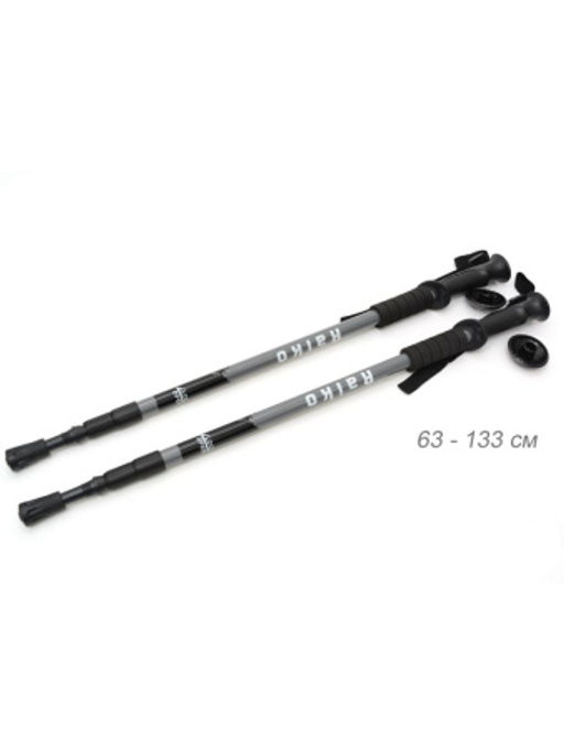 Палки для скандинавской ходьбы / C-101 /уп 5/30/серые - Галеонтрейд фото 17