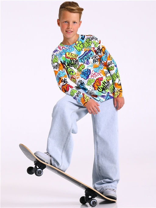 лонгслив 1ПДЛД4897001н - Апрель фото 4