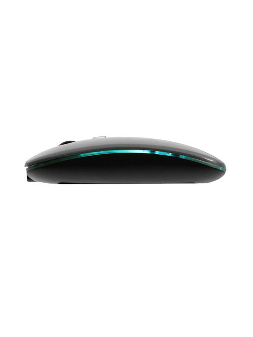 Мышь MB-2.4 беспроводная, оптическая, подсветка, 800-1600 dpi, USB, Bluetooth, серая