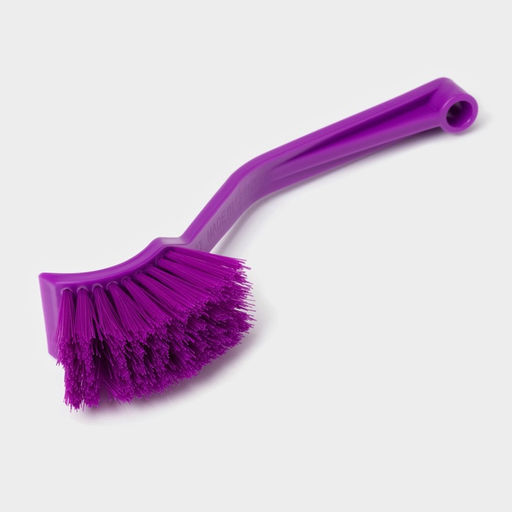 Цена за 5 шт. Щётка для посуды с изогнутой ручкой Доляна, 3×4×20 см, МИКС