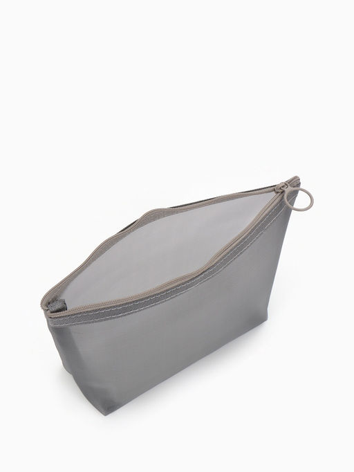 Косметичка Classic, сетка, на молнии, серая