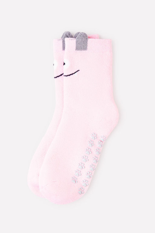 CROCKID СТОК! Носки. Цвет: нежно-розовый  фото 3