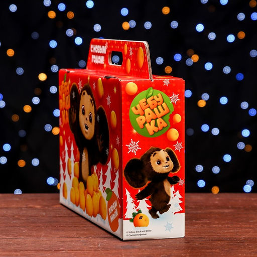 Подарочная коробка Чебурашка, Портфель широкий , 31 х 8,5 х 20,3 см - Simaland фото 3