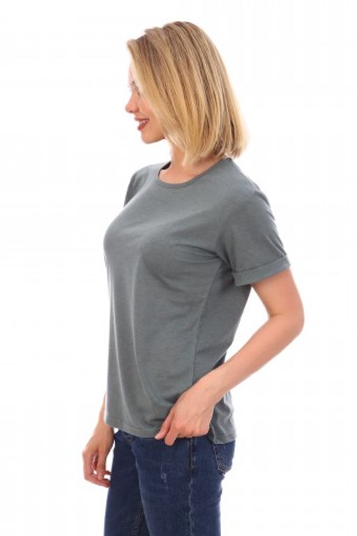 Футболка с отворотами (Темная мята) - Итос-плюс фото 2