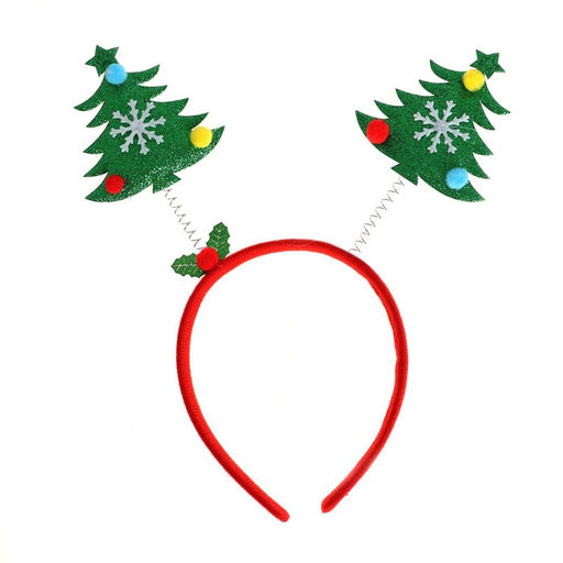 Ободок новогодний карнавальный «Ёлочка»