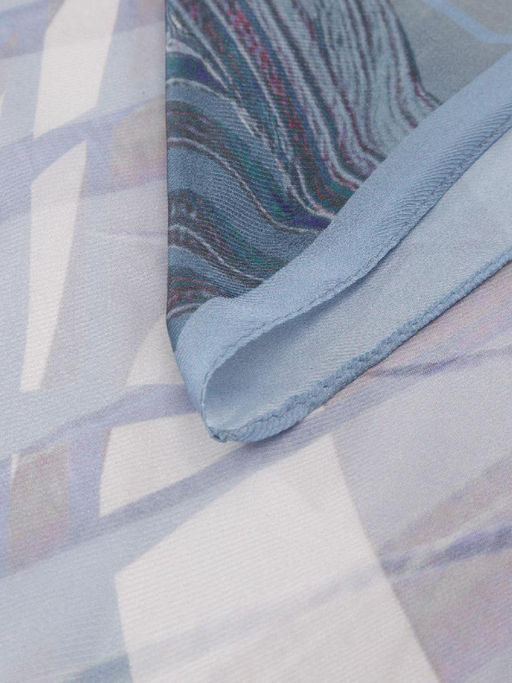 Палантин жен. шелк 110х180 SS02-8151-12 - Eleganzza фото 4