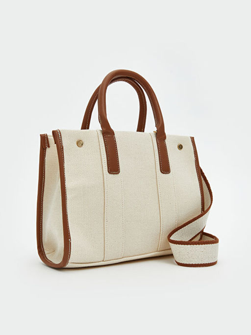 Omuz Ask?l? Kad?n Kanvas ?anta