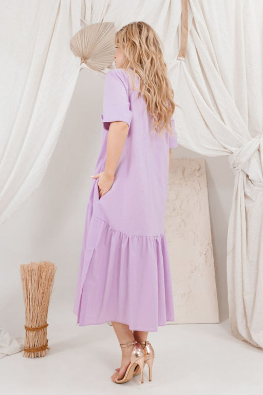 Платье AMORI 9673 лаванда  фото 2