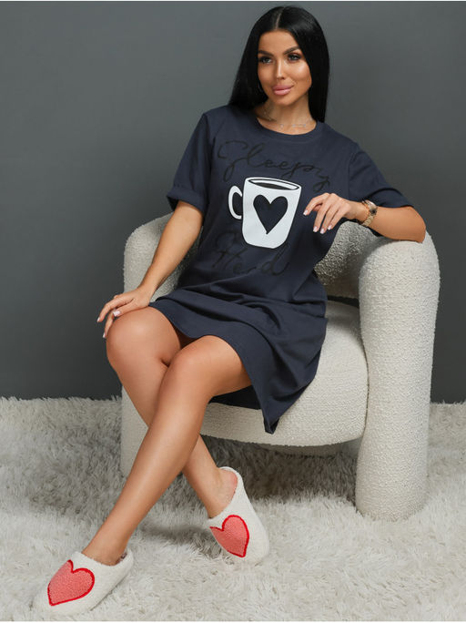 Туника "Кофе" графит