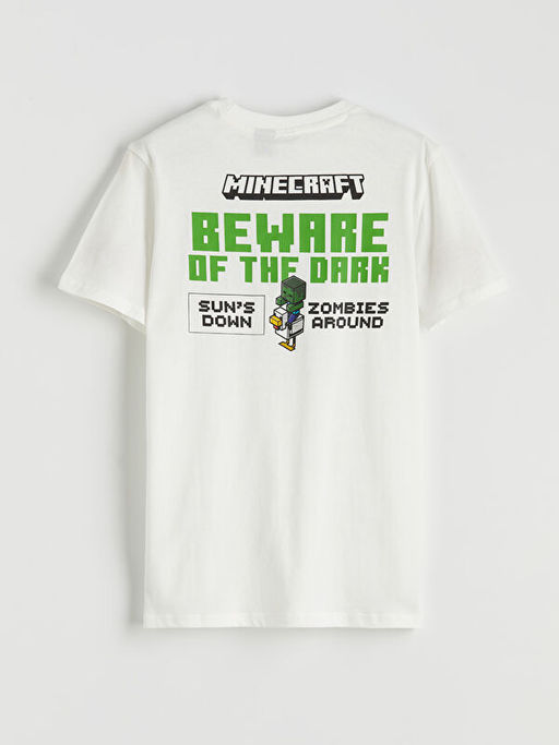 Minecraft Bask?l? Erkek ?ocuk Ti??rt