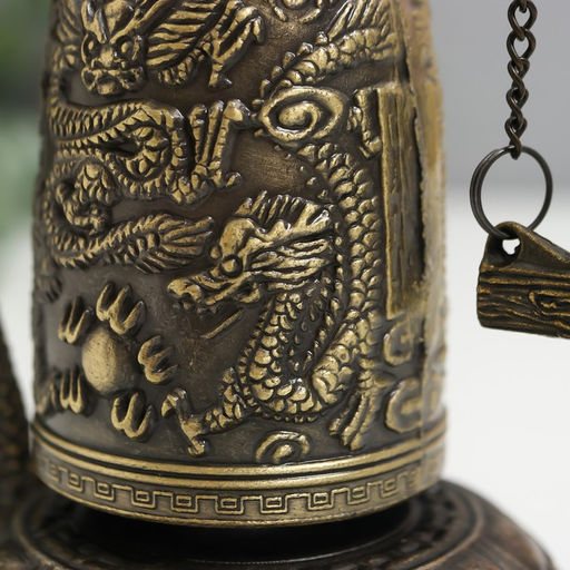 Колокол-гонг металл настольный Дракон 12х9х7 см - Simaland фото 5