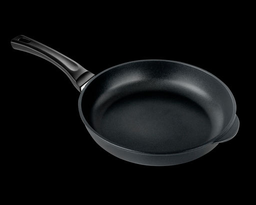 Сковорода 260/55мм с пластиковой ручкой с крышкой с2611а..