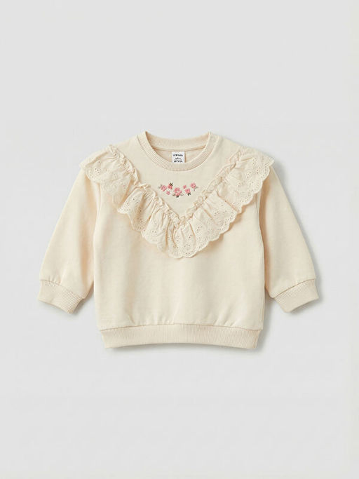 Nak??l? K?z Bebek Sweatshirt ve Tayt