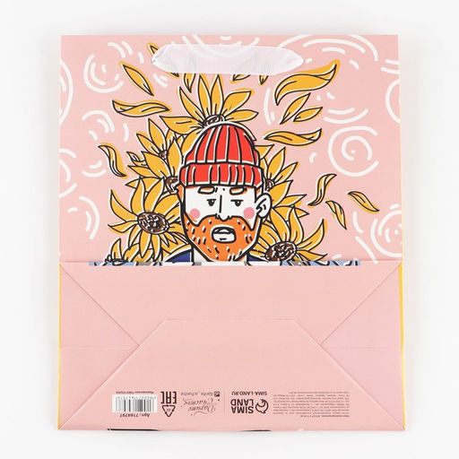 Цена за 2 шт. Пакет подарочный ламинированный, упаковка, Ваня, ML 23?27?11.5 см