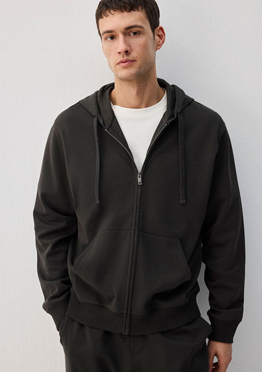 Fermuarl? Antrasit Basic Sweatshirt