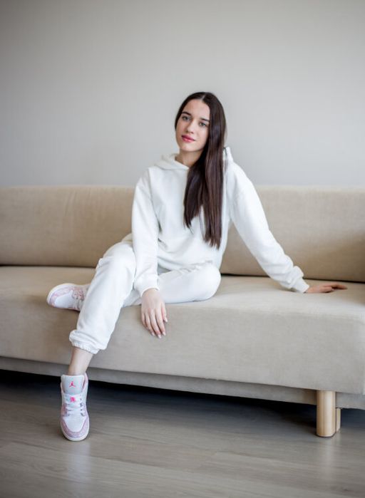 Футер 3х нитка ВЫСОКОЕ КАЧЕСТВО ПЕНЬЕ костюм женский - Knitka wear фото 2
