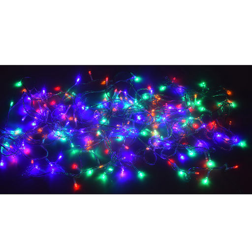 Электрогирлянда 15м, 200 ламп - Снеговичок фото 3