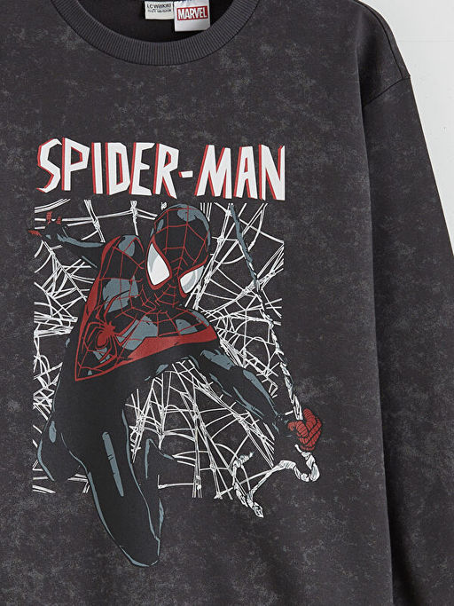 Spider-Man Bask?l? Erkek ?ocuk Sweatshirt