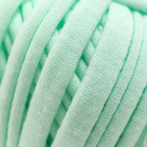 Цена за 2 шт. Пряжа трикотажная 100% хлопок "Лентино mini" 100 гр 40 м цвет 16 аквамарин