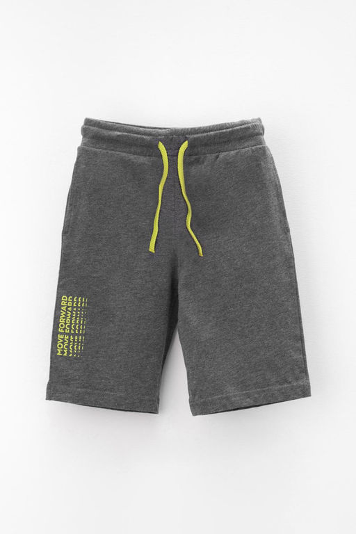 КР 400610/тем.серый меланж к422 шорты для мал - Crockid фото 2