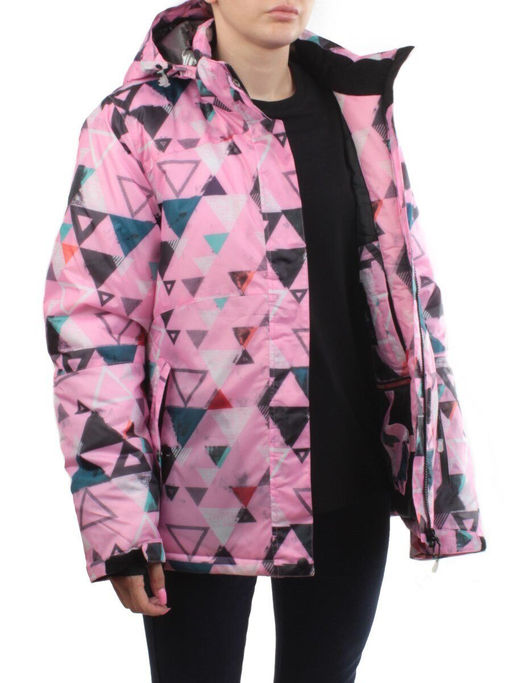 W1606-2 PINK Куртка горнолыжная женская ERUITOR (100 гр. холлофайбера)