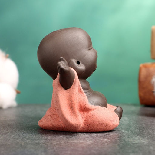 Фигурка керамика TAKE IT EASY «Счастливый Будда», 7×8 см