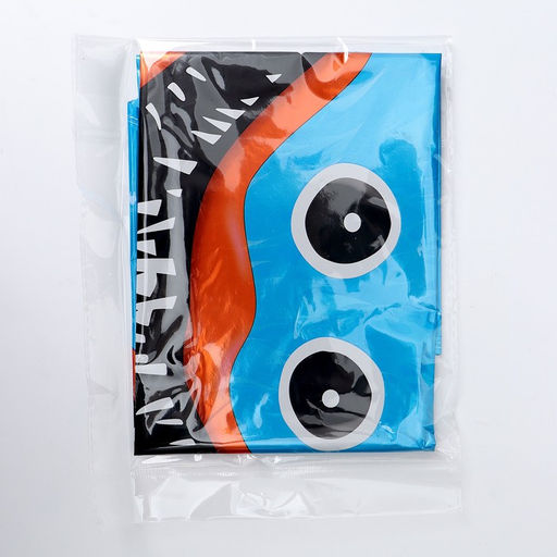 Шар фольгированный 24'' фигура «Зубастики, Зубабасси», синий, 1 шт.