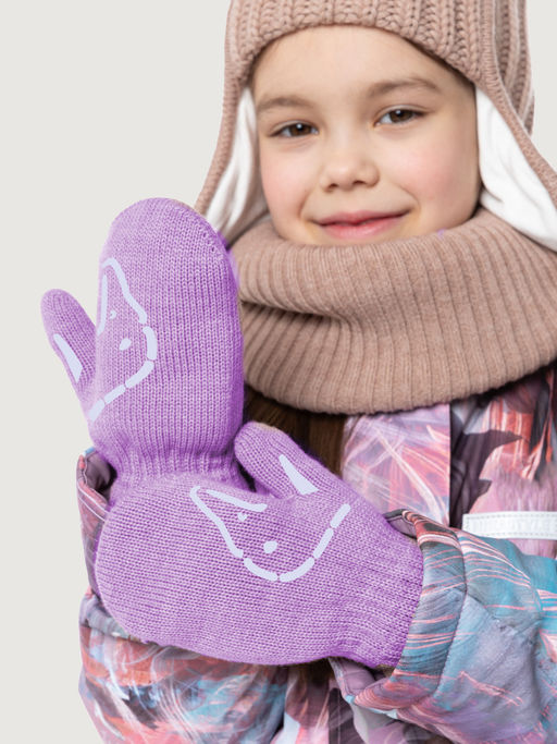 Варежки 14з17025 фиалка