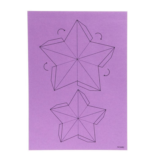 Полигональный конструктор Ракета, 10 листов - Unicon фото 5