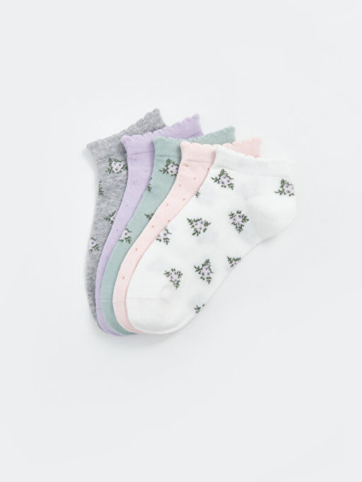 Desenli Kad?n Patik ?orap 5li Paket - Waikiki фото 2