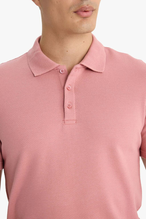 Slim Fit Bisiklet Yaka Basic Ti__rt - Defacto фото 5