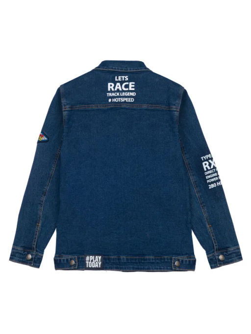 PlayToday / Куртка текстильная джинсовая для мальчиков  фото 5