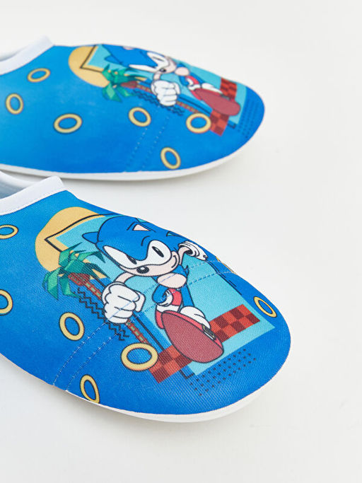 Sonic Bask?l? Erkek ?ocuk Deniz Ayakkab?s?